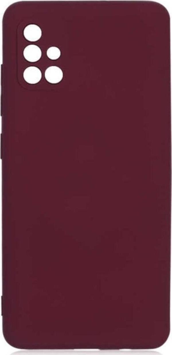 Coverzone Galaxy A51 Kılıf Delux Silkytermoplastik Kılıf Koyu Mor - Image 1