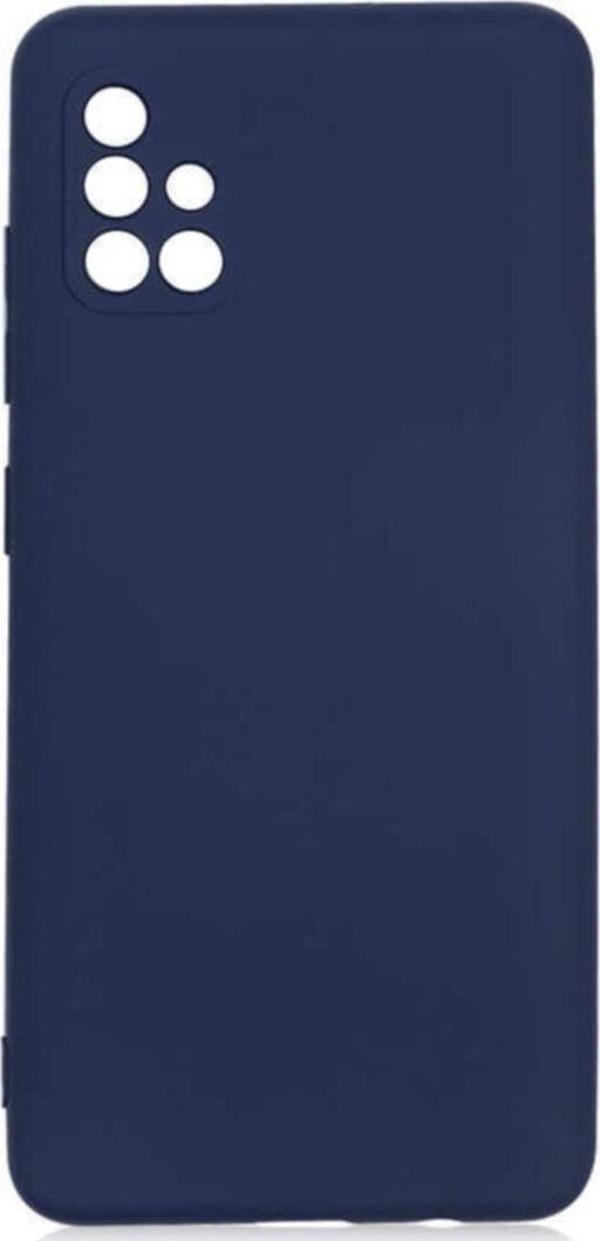Coverzone Galaxy A51 Kılıf Delux Silkytermoplastik Kılıf Lacivert - Image 1