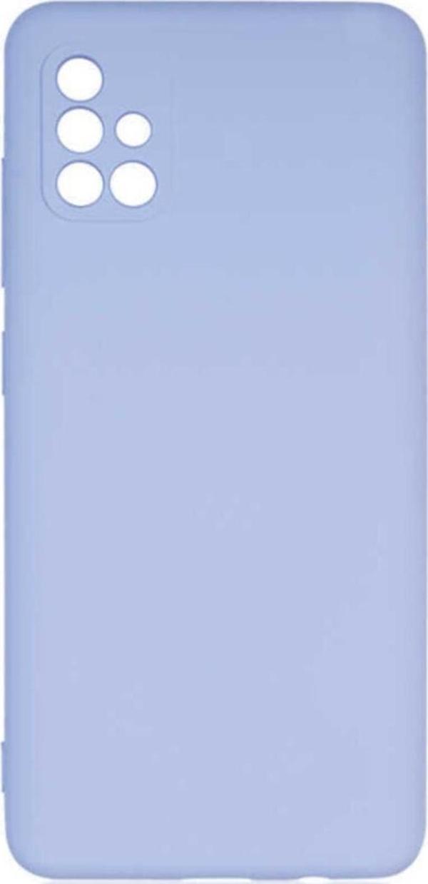 Coverzone Galaxy A51 Kılıf Delux Silkytermoplastik Kılıf Lila - Image 1