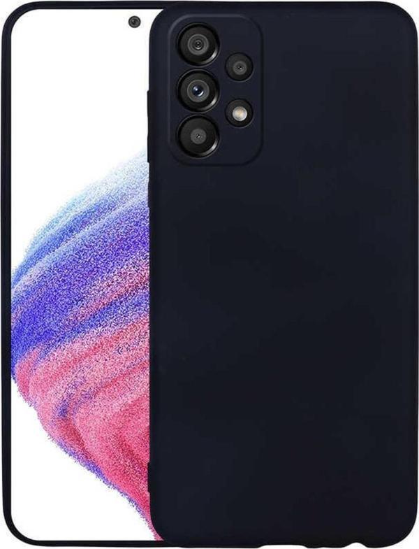 Coverzone Galaxy A33 5g Ile Uyumlu Kılıf Premier Silikon Kapak Siyah - Image 1