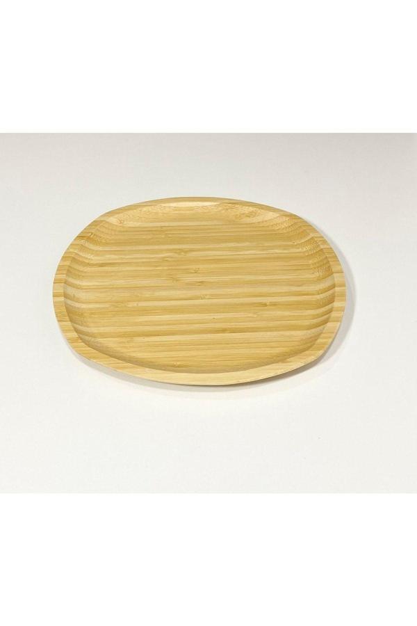 Elzey Home Bambu Servis Tabağı 20X20Cm - Image 1