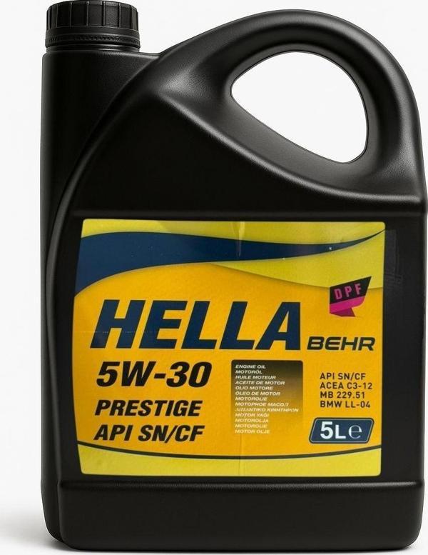 Hella 5W-30 DPF Motor Yağı 5 Lt - Image 1