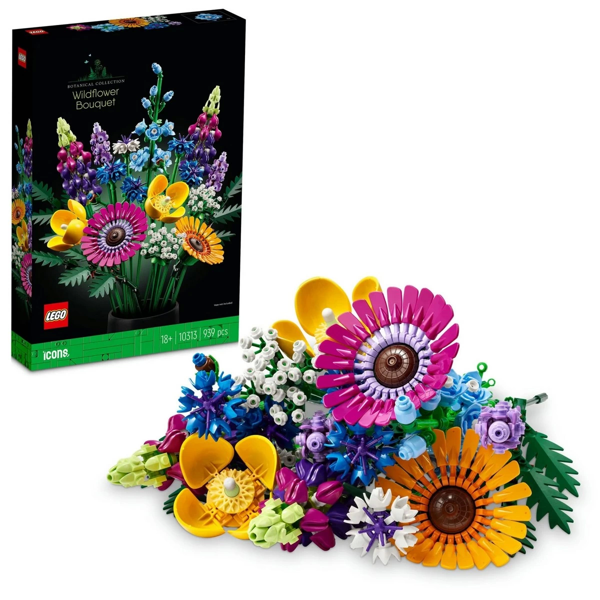 LEGO Icons Kır Çiçekleri Buketi 10313 - Image 1