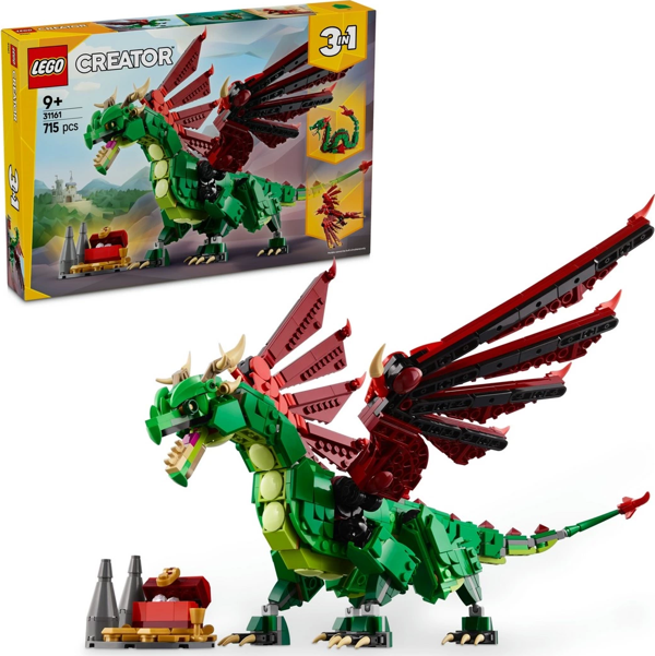 LEGO Creator 3'ü 1 Arada Orta Çağ Ejderhası 31161 - Image 1