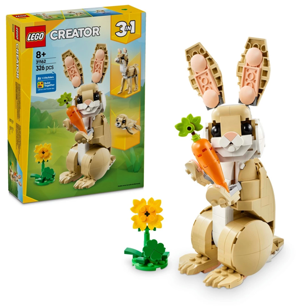 LEGO Creator 3’ü 1 Arada Sevimli Tavşan Oyun Seti 31162 - Image 1