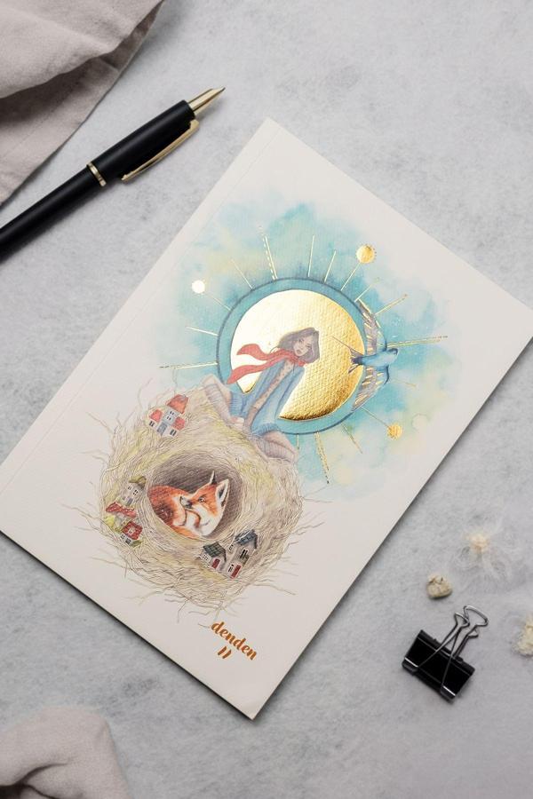 Denden Soft Yuva Defter, 16.5X23.5 Cm - Image 1