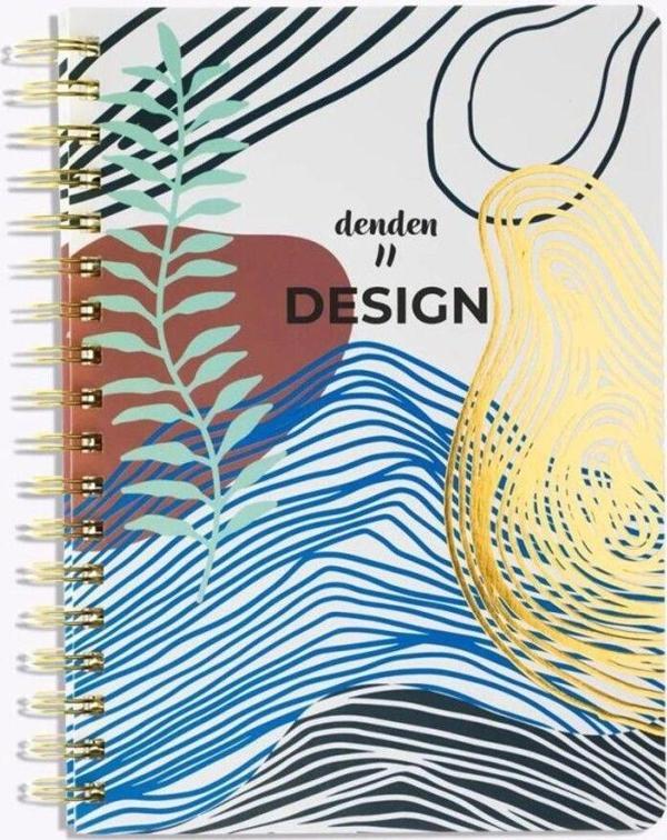 Denden Redactar Beyaz 17X24 Çizgili Defter - Image 1