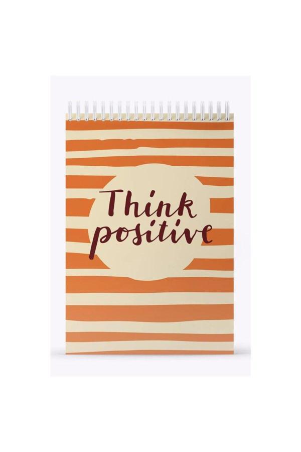 My Mia Art Think Positive 12X17 Çizgisiz Defter - Image 1