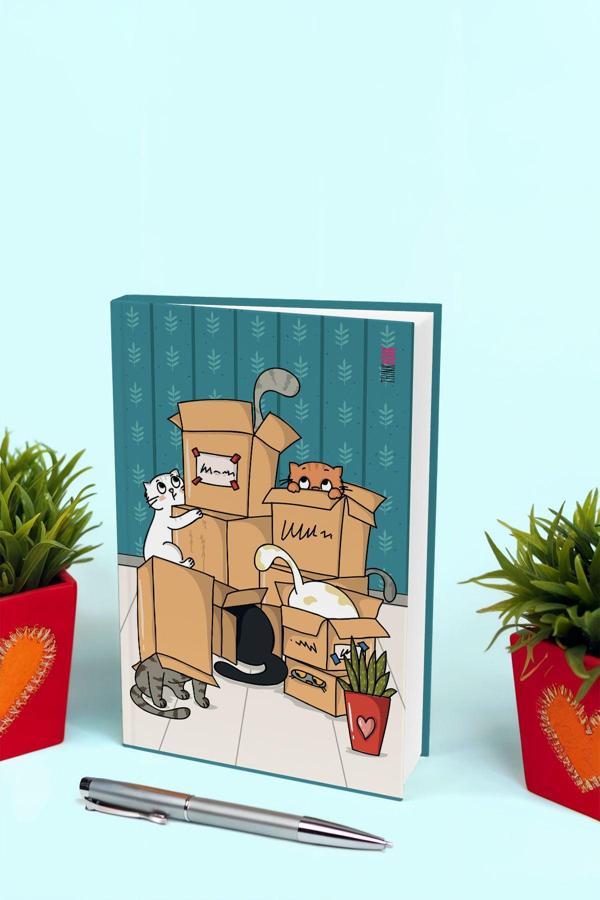 Thinkbook Şuşu Gama Sert Kapak Defter, 14X20 Cm - Image 1