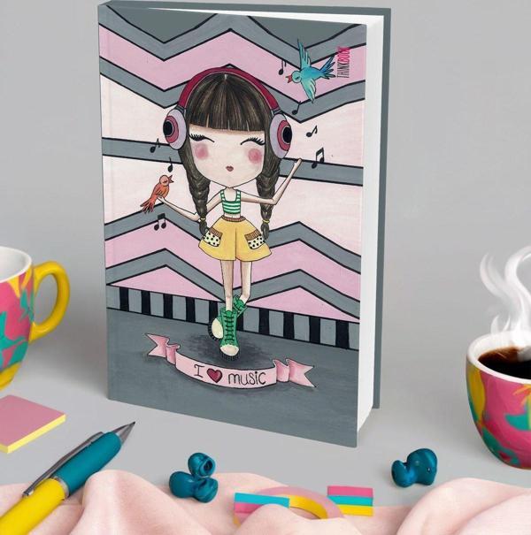 Thinkbook Pörsi Alya Sert Kapak Defter, 14X20 Cm - Image 1