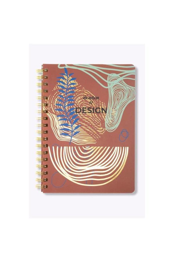Denden Redactar Kırmızı 17X24 Çizgili Defter - Image 1