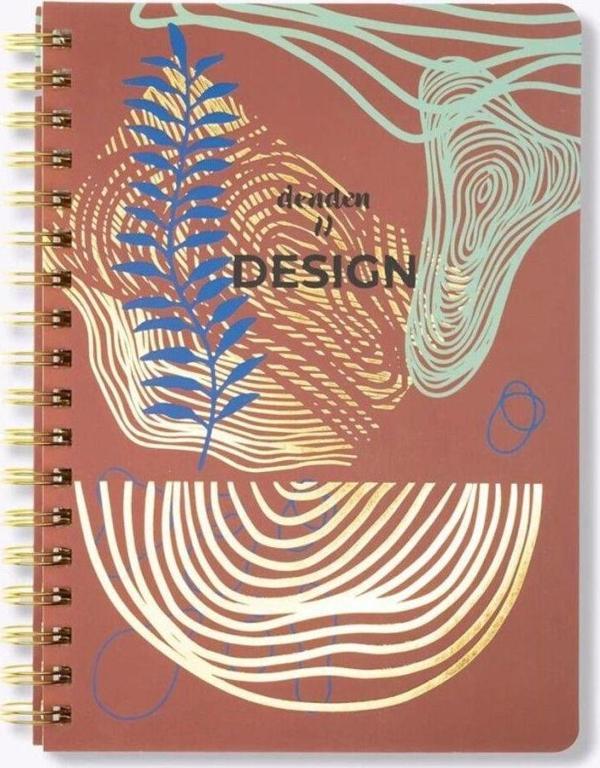 Denden Redactar Kırmızı 17X24 Çizgili Defter - Image 1