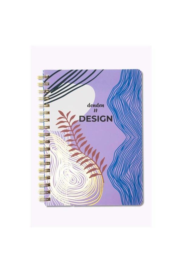Denden Redactar Mor 17X24 Çizgili Defter - Image 1