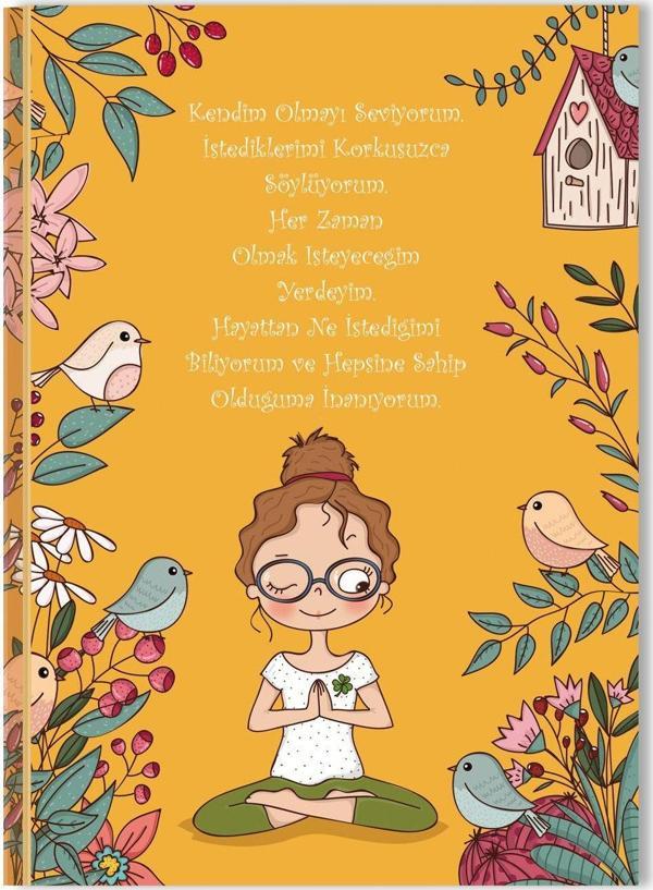 Melimelek Ceyda Düvenci Butik Defter "Kendim Olmayı Seviyorum..." 12X17 Cm - Image 1