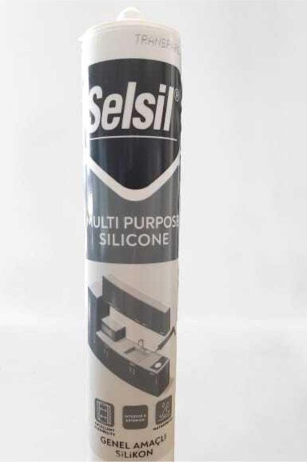 Renkyapı Selsil Silikon Genel Amaçlı Su Gecırmez Cam Metal Icın Sefaf Cok Amaclı Kalıtelı - Image 1