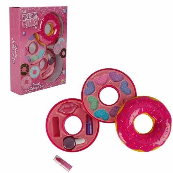 2596 Donut Şekilli 2 Katlı Makyaj Güzellik Seti -Sunman - Image 1
