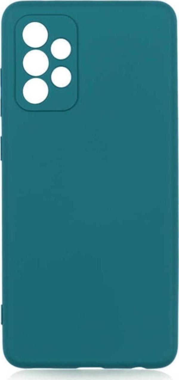 Coverzone Galaxy A72 Kılıf Delux Silkytermoplastik Kılıf Koyu Yeşil - Image 1