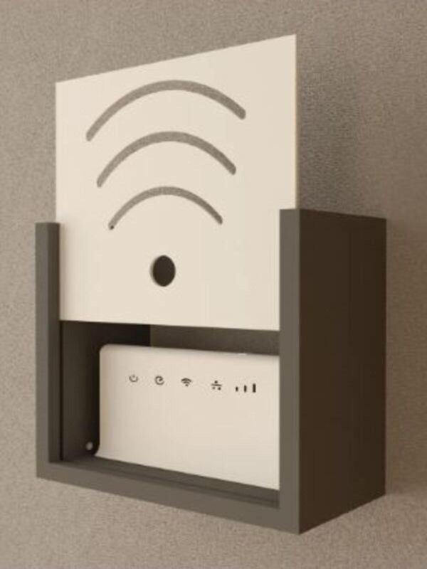 Rozbo 15X25X28 Modern Wi-Fi Modem Saklama Kutusu 15x28 cm - Image 1