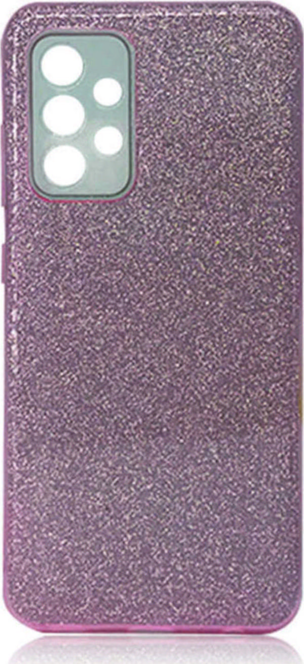 Coverzone Galaxy A52 Kılıf Parlak Shine Silikon Rosegold - Image 1