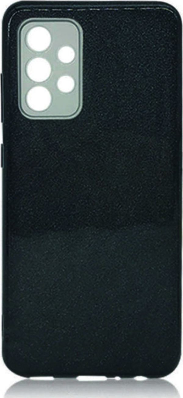 Coverzone Galaxy A52 Kılıf Parlak Shine Silikon Siyah - Image 1