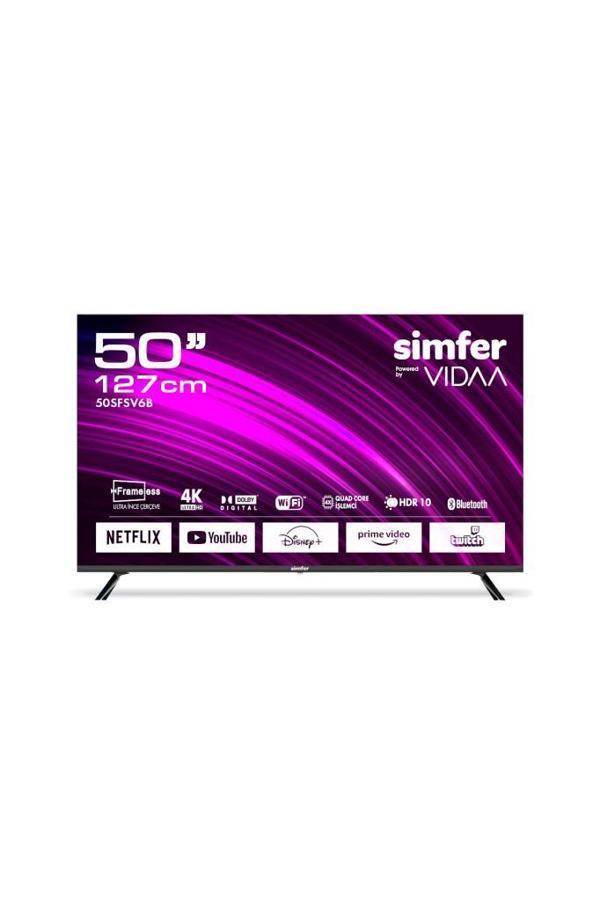 50sfsv6b 127 Ekran 50 " Vıdaa Led 4k Uled Televizyon - Image 1