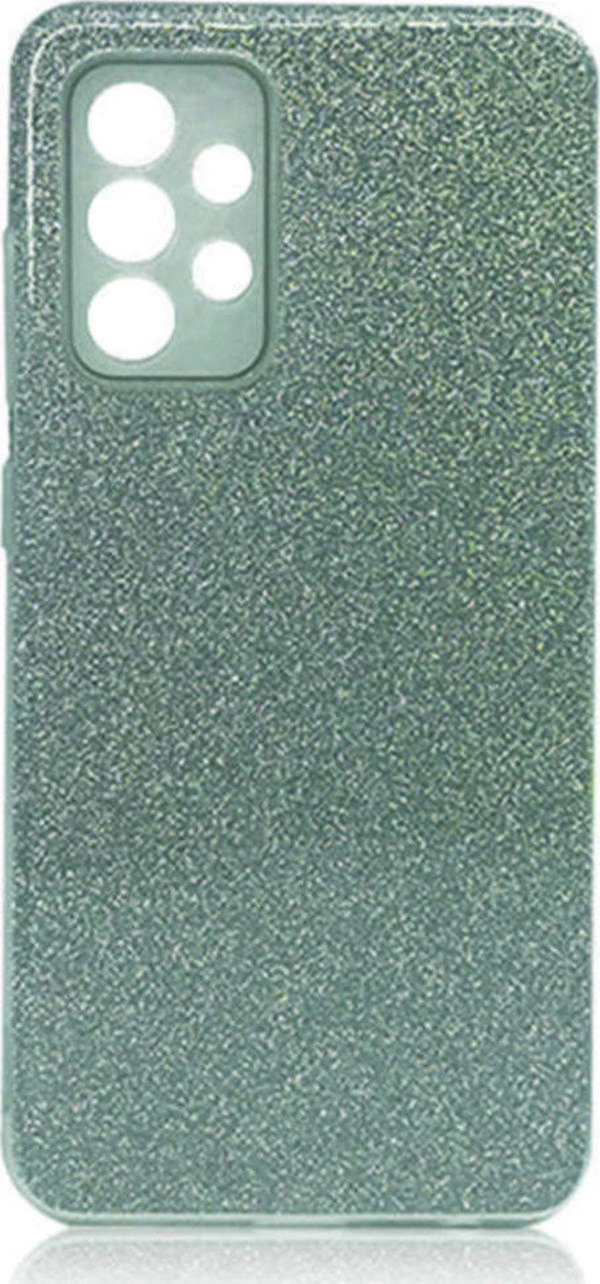 Coverzone Galaxy A72 Kılıf Parlak Shine Silikon Gri - Image 1