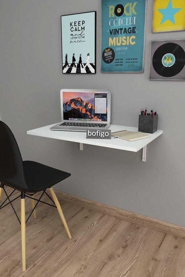 Trend Konsept 72 X 45 Cm Katlanır Masa Duvara Monte Masa Mutfak Masası Balkon Masası Çalışma Masası - Image 1