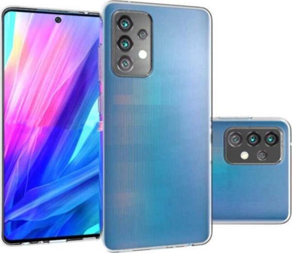 Coverzone Galaxy A52 Kılıf Süper Silikon Kapak Şeffaf - Image 1