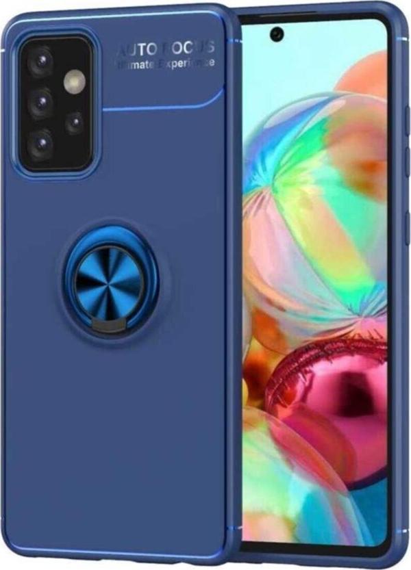 Coverzone Galaxy A52 Novel Silikon Kılıf Mavi - Image 1