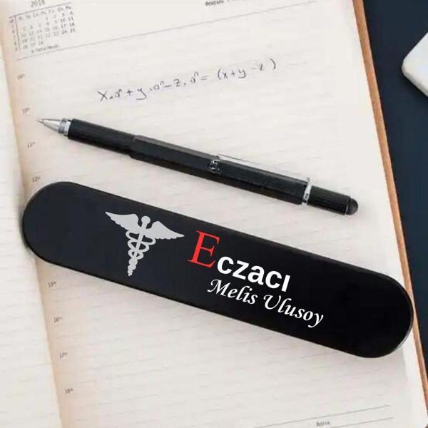Eczacılara Özel Tasarımlı Çok Amaçlı Tükenmez Kalem - Image 1