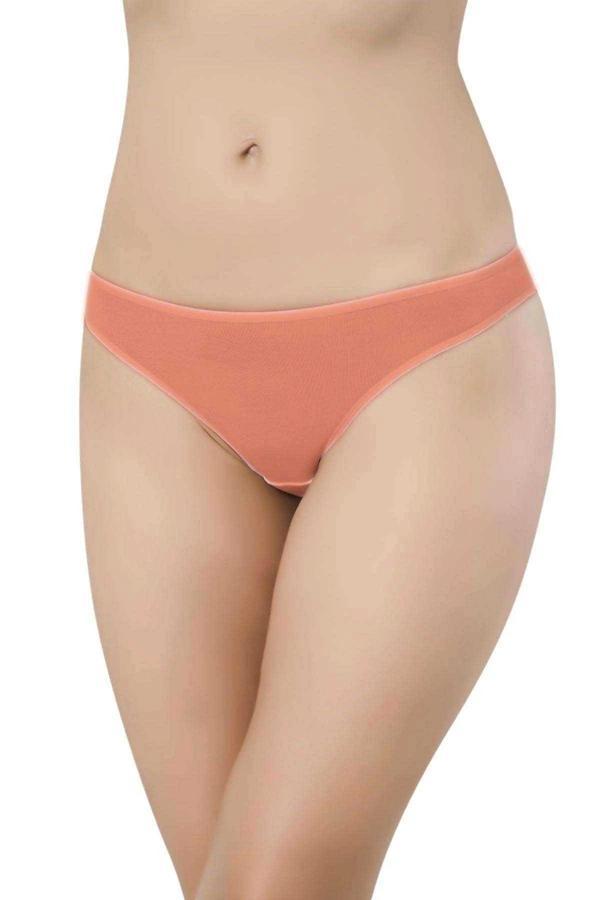 12 adet Eko Set Likralı Kadın Slip Külot Pudra Yeşil - Image 1