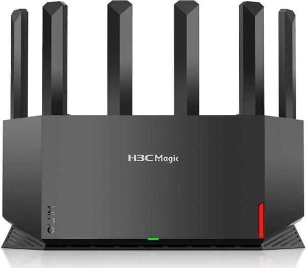 H3c Magic Nx54, Dual Band, Wifi 6, 5400mbps, 4port Gigabit, 6ad Anten, Masaüstü, Router, Access Poin - Image 1