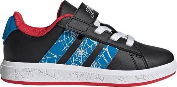 adidas Çocuk  Siyah  Yürüyüş Ayakkabısı GRAND COURT SPIDER-MAN EL K JQ8073 - Image 1
