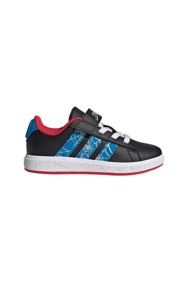 adidas Çocuk  Siyah  Yürüyüş Ayakkabısı GRAND COURT SPIDER-MAN EL K JQ8073 - Image 1