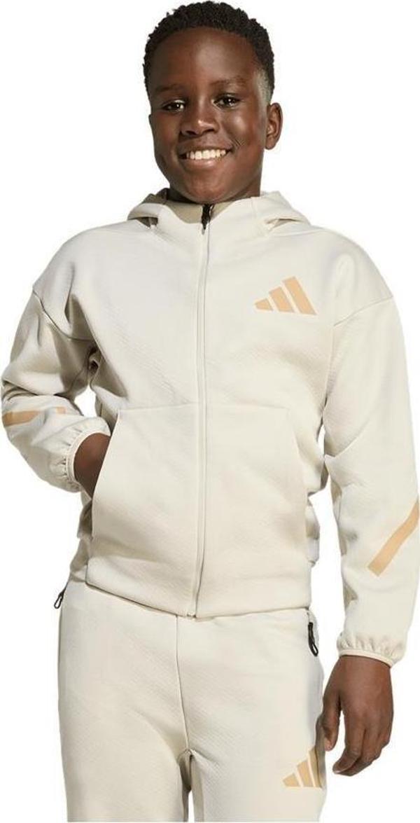 adidas Çocuk  Bej  Ceket J Z.N.E.FZ JW4005 - Image 1