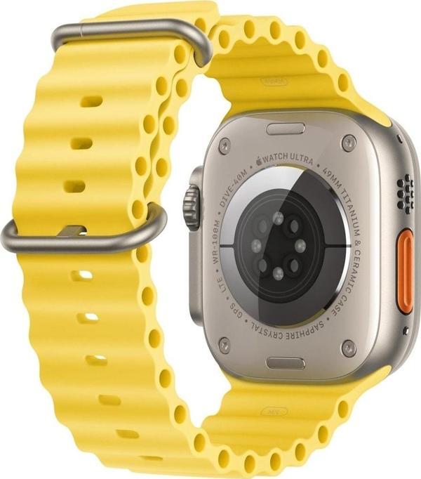 Coverzone Watch 5 Ile Uyumlu Okyanus Quintessential 38-40mm Kabartmalı Metal Tokalı Kordon Starlight - Image 1