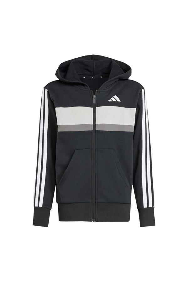 adidas Çocuk  Siyah  Eşofman J 3S TIB FL TS JC7520 - Image 1