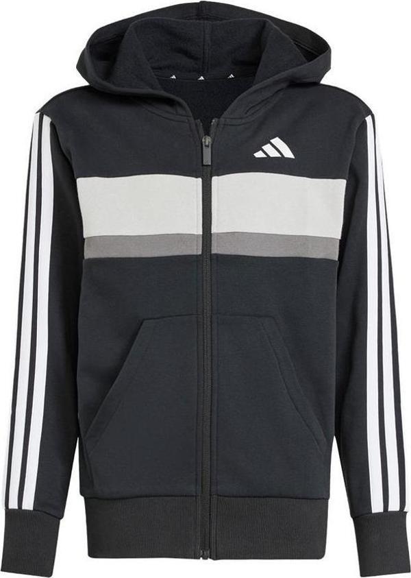 adidas Çocuk  Siyah  Eşofman J 3S TIB FL TS JC7520 - Image 1
