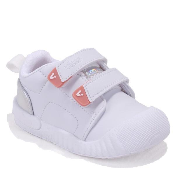 Vicco Forum 950E25K261 Beyaz Ortopedik Kız Bebe Spor Ayakkabı - Image 1