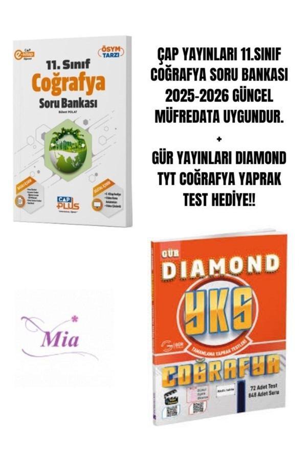 ÇAP YAYINLARI 11.SINIF COĞRAFYA SORU BANKASI HEDİYELİ - Image 1
