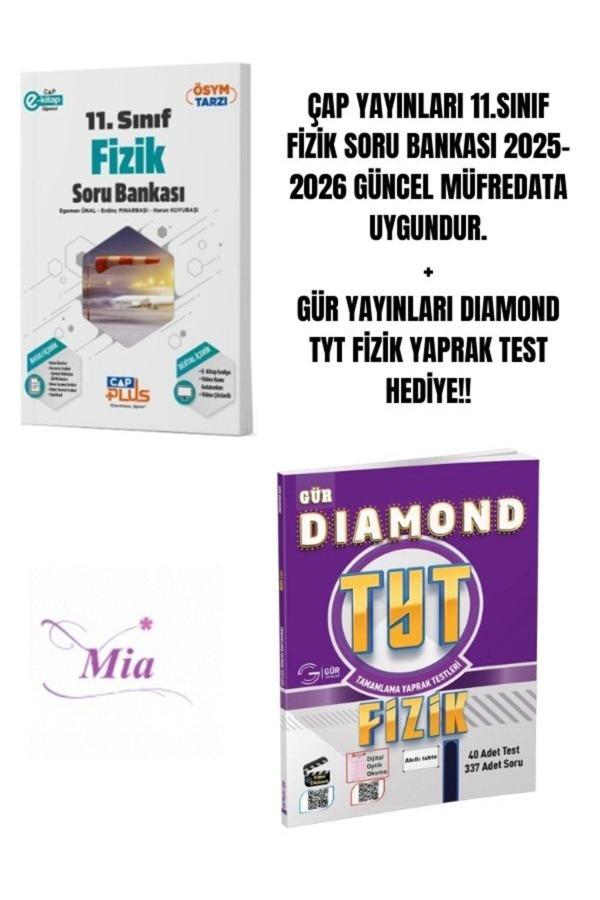 ÇAP YAYINLARI 11.SINIF FİZİK SORU BANKASI HEDİYELİ - Image 1