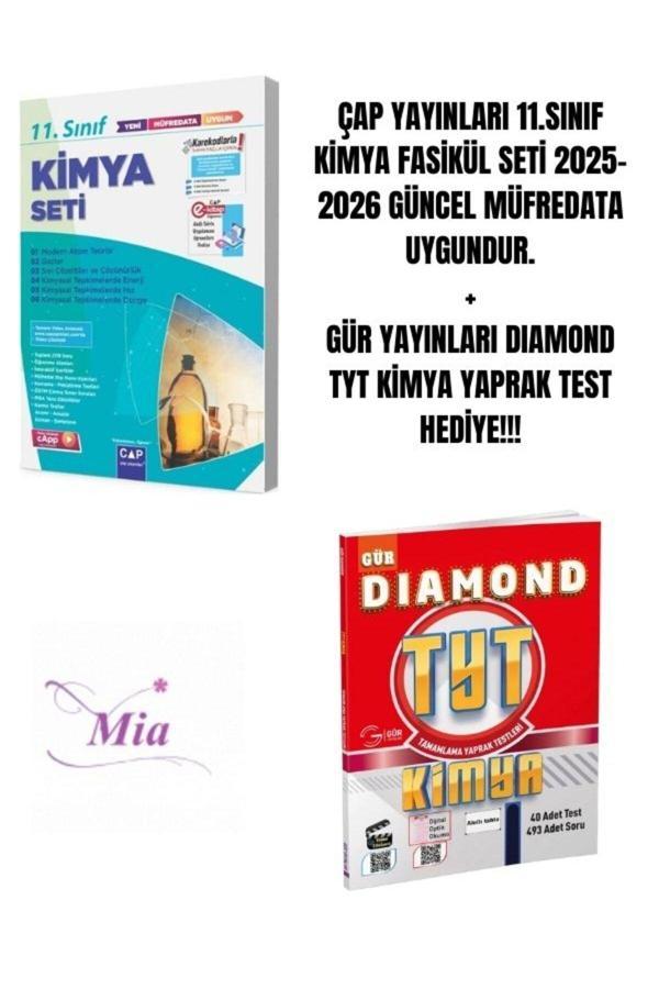 ÇAP YAYINLARI 11.SINIF KİMYA FASİKÜL SETİ HEDİYELİ - Image 1