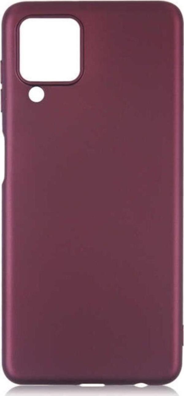 Coverzone Galaxy M22 Kılıf Premier Silikon Mürdüm - Image 1