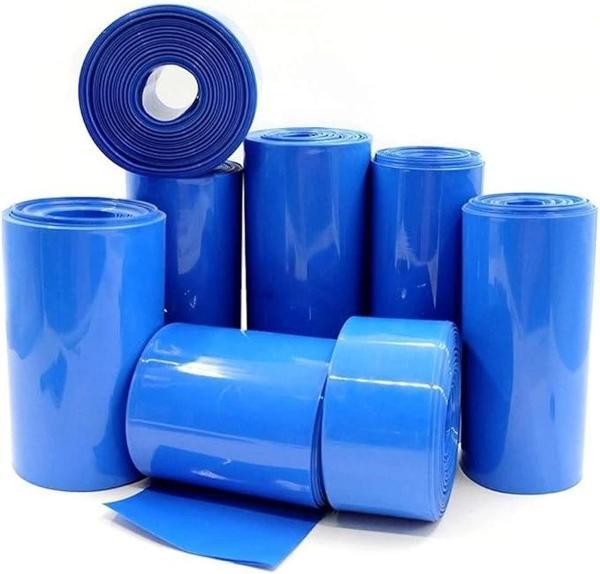 Shrink - 80MM - Isıyla Daralan Makaron - 1 Metre - Mavi - Image 1