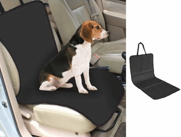 Evcil Hayvan Tekli Araç Koltuk Kılıfı - Siyah - Image 1