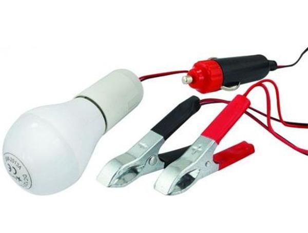 12 Volt  Çok Amaçlı Oto Seyyar Lamba Fişli ve Kıskaçlı - Image 1