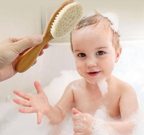 Keçi Kılı Organik Bebek Banyo Tarağı - Image 1