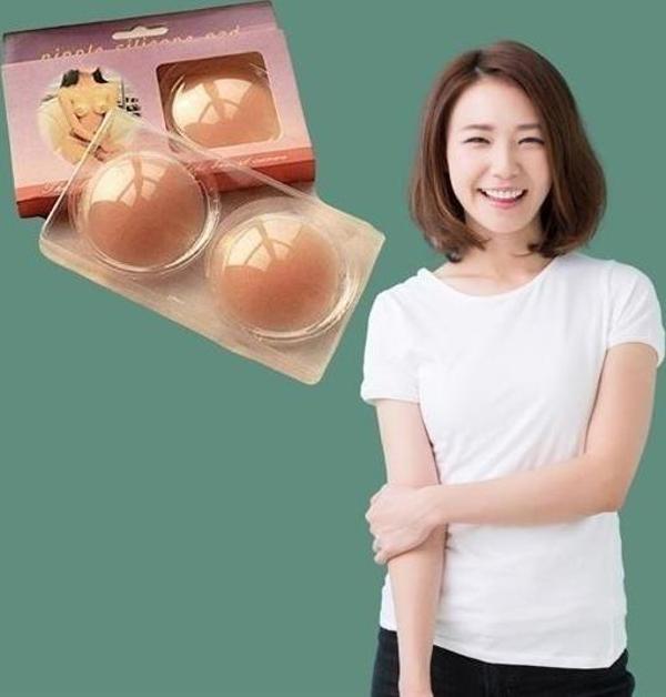 Silikon Göğüs Ucu Kapatıcı Gizleyici Bant Aparat  Nipple Pad - Image 1