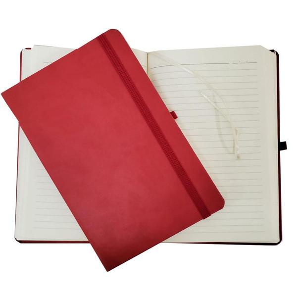 Kırmızı Renk Termo Deri Defter - Image 1