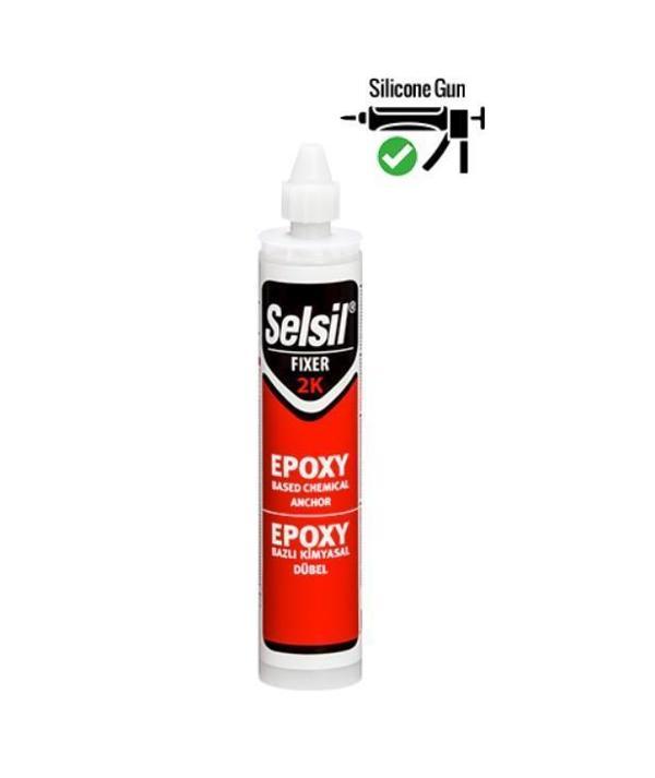 Selsil Epoksi Bazlı Kimyasal Dübel 300 ml - Image 1